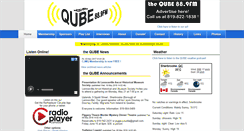 Desktop Screenshot of cjmq.fm