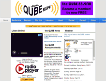 Tablet Screenshot of cjmq.fm